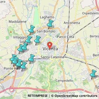 Mappa 36100 Vicenza VI, Italia (2.71154)