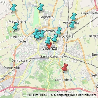 Mappa 36100 Vicenza VI, Italia (2.10583)