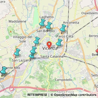 Mappa 36100 Vicenza VI, Italia (2.50182)