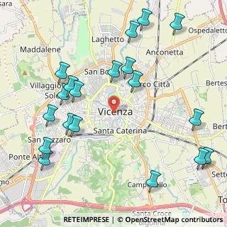 Mappa 36100 Vicenza VI, Italia (2.53474)