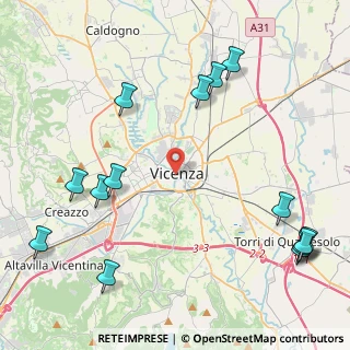 Mappa 36100 Vicenza VI, Italia (5.70714)