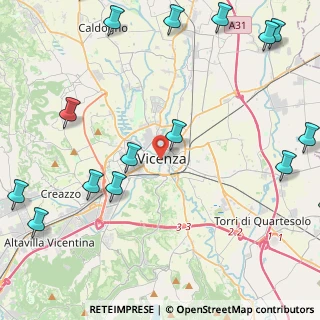 Mappa 36100 Vicenza VI, Italia (6.43125)