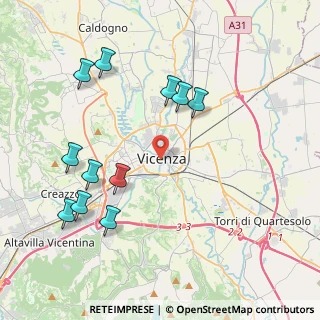 Mappa 36100 Vicenza VI, Italia (4.45273)