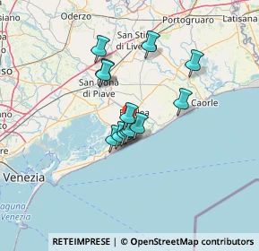 Mappa Via Roma Sinistra, 30016 Jesolo VE, Italia (9.36462)