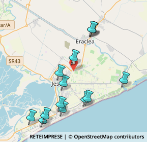 Mappa Via Roma Sinistra, 30016 Jesolo VE, Italia (4.33071)