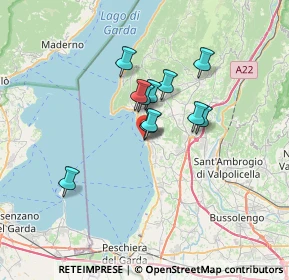 Mappa Via Cornicello, 37011 Bardolino VR, Italia (4.64727)