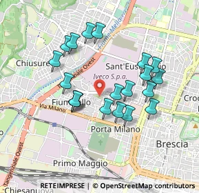 Mappa Via Volturno, 25100 Brescia BS, Italia (0.8105)