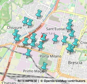 Mappa Via Volturno, 25100 Brescia BS, Italia (0.97)