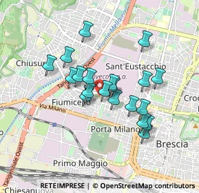 Mappa Via Volturno, 25100 Brescia BS, Italia (0.706)