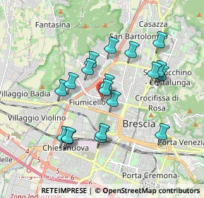 Mappa Via Volturno, 25100 Brescia BS, Italia (1.66053)