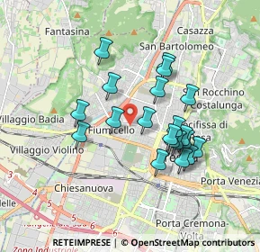 Mappa Via Volturno, 25100 Brescia BS, Italia (1.527)