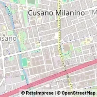 Mapa Cusano Milanino