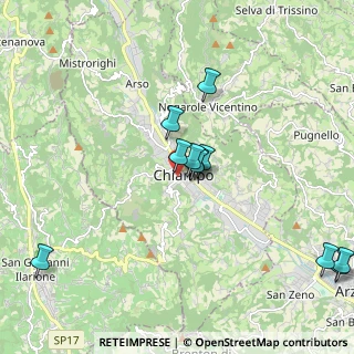 Mappa Via San Martino, 36072 Chiampo VI, Italia (2.00273)