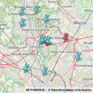 Mappa Via Parco degli Scout Angolo, 20091 Bresso MI, Italia (4.31727)