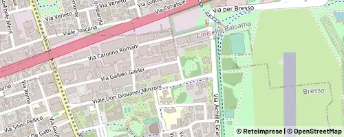 Mappa Bresso