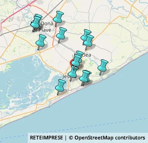 Mappa Via Eugenio Borsanti, 30016 Jesolo VE, Italia (6.28267)