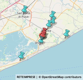 Mappa Via Eugenio Borsanti, 30016 Jesolo VE, Italia (5.05455)