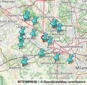 Mappa Via E. Caldara, 20045 Lainate MI, Italia (7.37471)