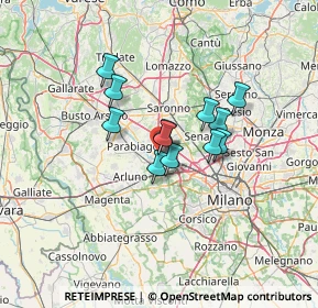 Mappa Via E. Caldara, 20045 Lainate MI, Italia (9.02417)