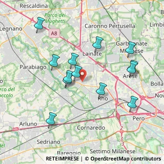Mappa Via E. Caldara, 20020 Lainate MI, Italia (3.82308)