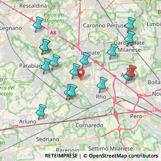 Mappa Via E. Caldara, 20020 Lainate MI, Italia (4.16188)