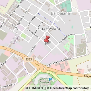 Mappa Via E. Caldara, 12, 20020 Lainate, Milano (Lombardia)