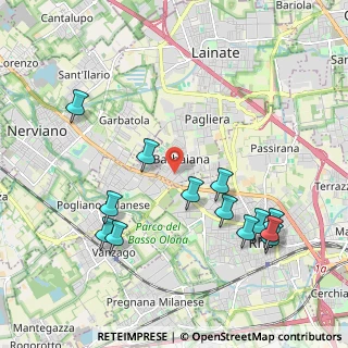 Mappa Via E. Caldara, 20020 Lainate MI, Italia (2.21077)