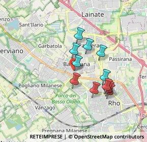 Mappa Via E. Caldara, 20045 Lainate MI, Italia (1.41545)