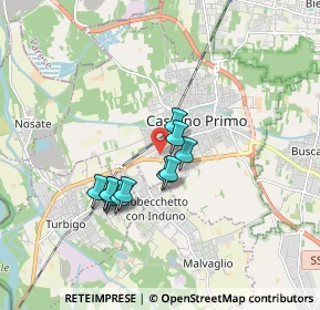 Mappa Via Parma, 20022 Castano Primo MI, Italia (1.30545)