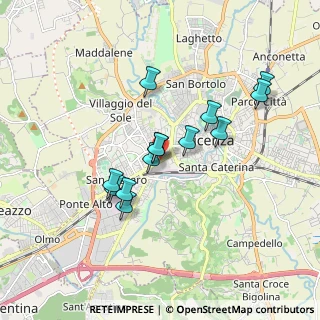 Mappa E Fortunato, 36100 Vicenza VI, Italia (1.48923)