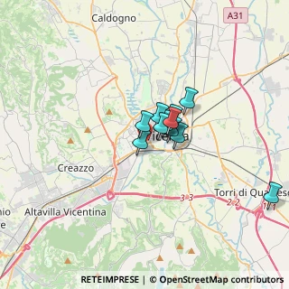 Mappa E Fortunato, 36100 Vicenza VI, Italia (2.61833)