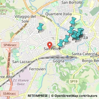 Mappa E Fortunato, 36100 Vicenza VI, Italia (1.05545)