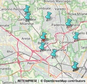 Mappa Vicolo Privato Concordia, 20021 Bollate MI, Italia (4.77455)