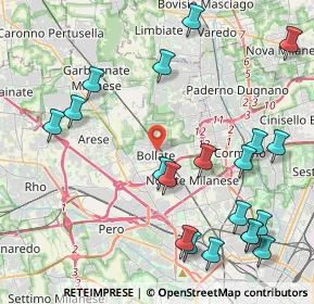 Mappa Vicolo Privato Concordia, 20021 Bollate MI, Italia (5.137)