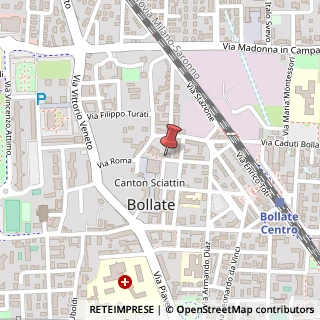 Mappa Vicolo Privato Concordia, 5, 20021 Bollate, Milano (Lombardia)