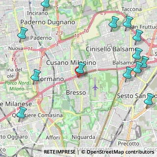 Mappa Via Galileo Galilei, 20091 Bresso MI, Italia (3.15538)