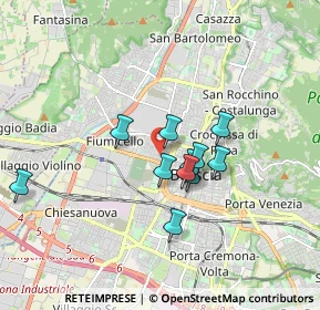 Mappa Via Alessandro Manzoni, 25126 Brescia BS, Italia (1.33455)