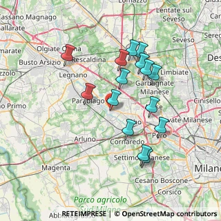 Mappa Via Solferino, 20005 Pogliano Milanese MI, Italia (6.74133)