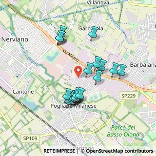 Mappa Via Solferino, 20005 Pogliano Milanese MI, Italia (0.8085)