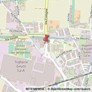 Mappa Via Cologne, 25032 Chiari BS, Italia, 25032 Chiari, Brescia (Lombardia)
