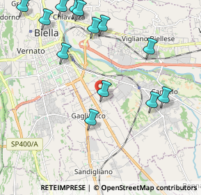 Mappa Via Remo Fessia, 13894 Gaglianico BI, Italia (2.47385)