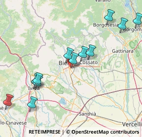 Mappa Via Remo Fessia, 13894 Gaglianico BI, Italia (17.9375)