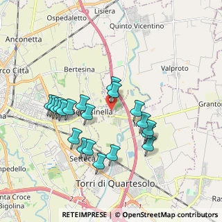 Mappa Via Pascoli, 36050 Villaggio Montegrappa VI, Italia (1.784)