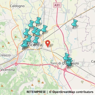 Mappa Via Casermette, 36100 Vicenza VI, Italia (4.04)