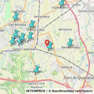 Mappa Via Casermette, 36100 Vicenza VI, Italia (2.53182)