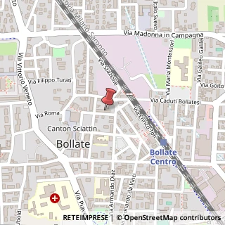 Mappa Via Concordia, 13, 20021 Bollate, Milano (Lombardia)