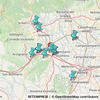 Mappa Via S.Perozzi, 36100 Vicenza VI, Italia (11.99667)