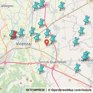 Mappa Via S.Perozzi, 36100 Vicenza VI, Italia (5.681)