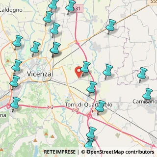 Mappa Via S.Perozzi, 36100 Vicenza VI, Italia (5.7535)