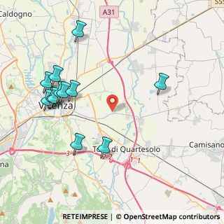 Mappa Via S.Perozzi, 36100 Vicenza VI, Italia (4.53667)